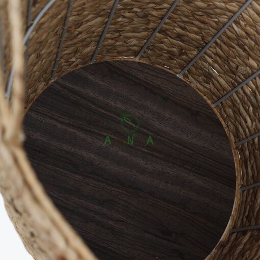 Natural large water hyacinth cloth storage baskets also home organizer and toy storage woven baskets for storage