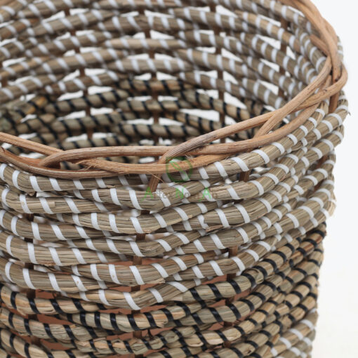 Unquie Design Of Seagrass Storage Supplies Box Also Round Stuffed Toy Storage Basket And Home Organizer