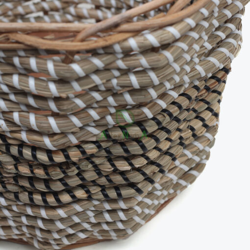 Unquie Design Of Seagrass Storage Supplies Box Also Round Stuffed Toy Storage Basket And Home Organizer