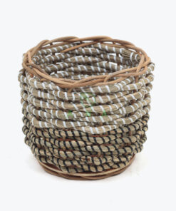 Eco-friendly Round Seagrass Basket Storage