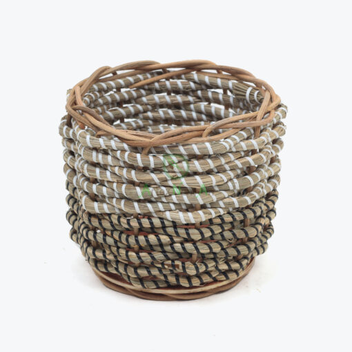 Eco-friendly Round Seagrass Basket Storage