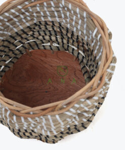 Eco-friendly Round Seagrass Basket Storage