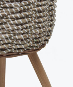 Newest design of flower pots seagrass plant pots also round plant stand indoor for home decor