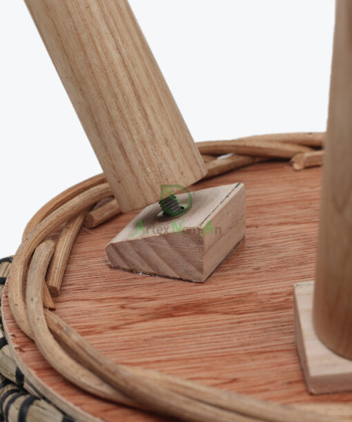 Newest Round Seagrass Pots For Plants Flower With Stand