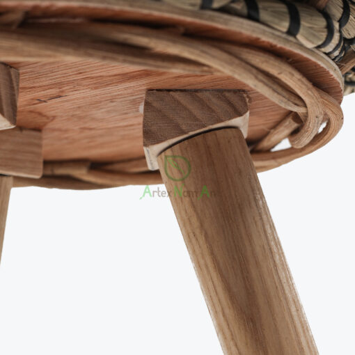 Newest Round Seagrass Pots For Plants Flower With Stand