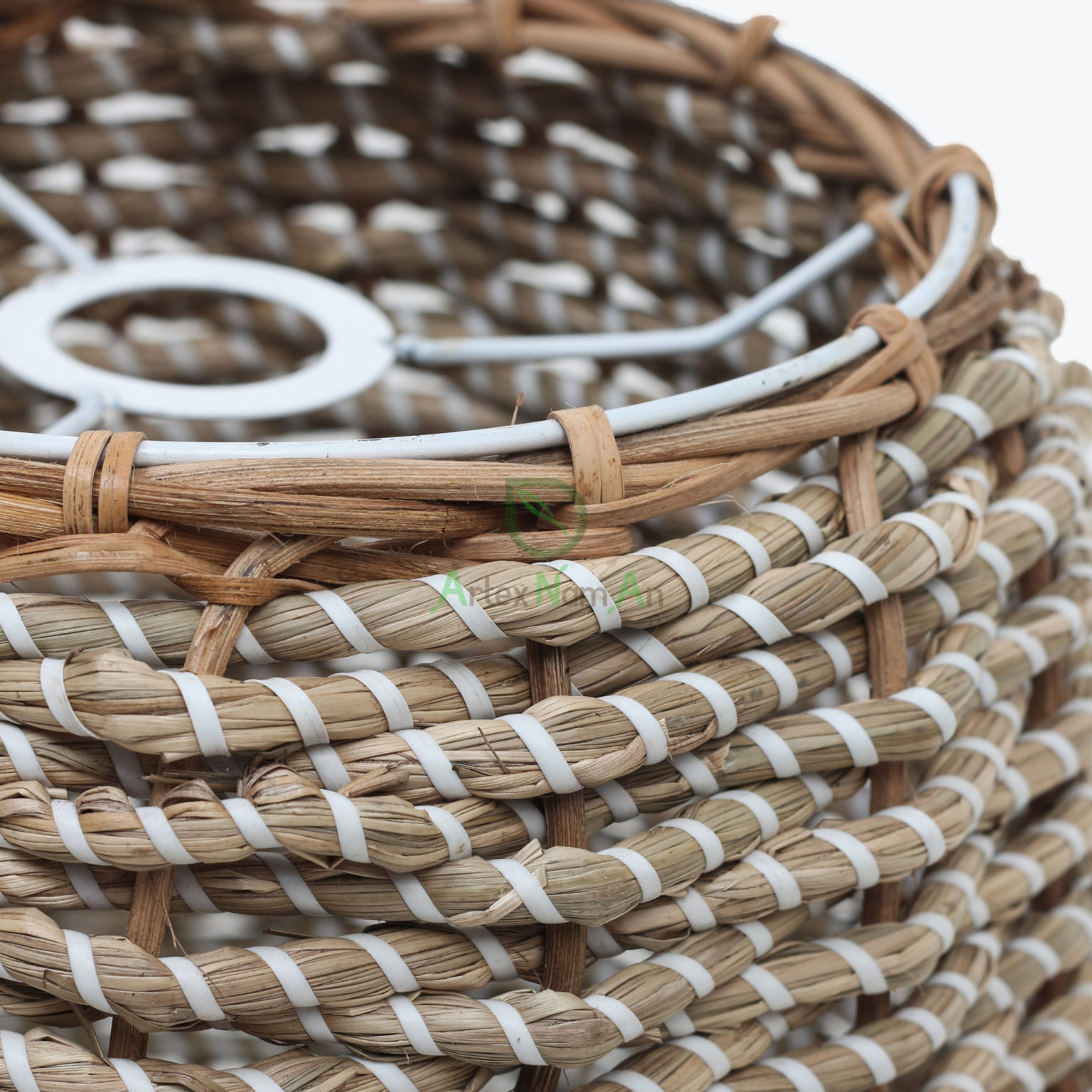 Beautiful Seagrass Hanging Lampshade