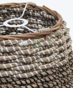 Beautiful Seagrass Hanging Lampshade