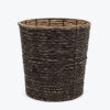 black water hyacinth hamper