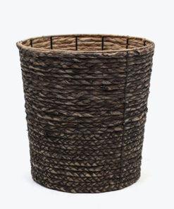 black water hyacinth hamper