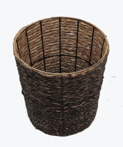 Black Water Hyacinth Hamper