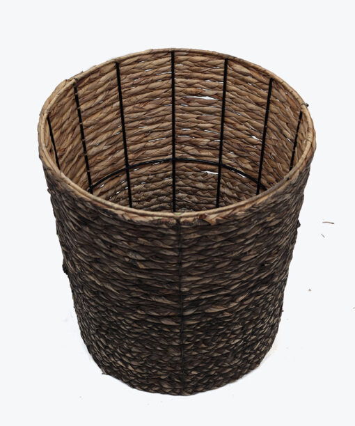Black Water Hyacinth Hamper