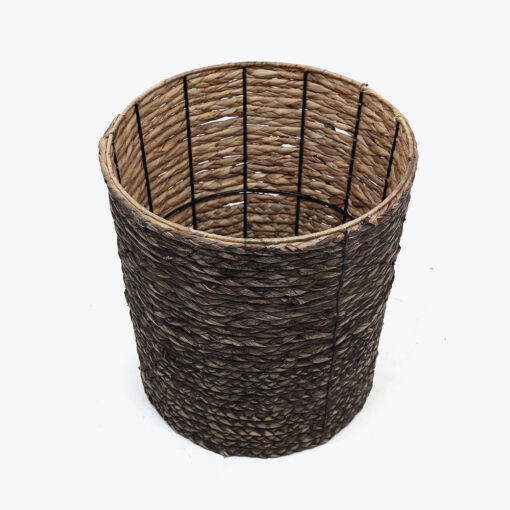 Black Water Hyacinth Hamper
