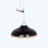 Eco Friendly Black Bamboo Pendant Light For Living Room Decor S 15 21 009 01