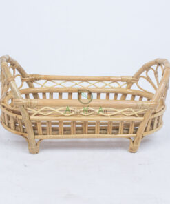 Eco friendly rattan stool for indoor outdoor patio living room decoration R 30 24 011 01
