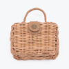 Handcrafted Rectangle Rattan Baby Dolls Toys Bags R 09 29 002 01
