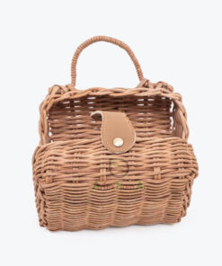 Handcrafted Rectangle Rattan Baby Dolls Toys Bags R 09 29 002 01