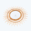 Handmade Round Rattan Mirror/Mirrors decor wall/Wall mirror frame from Vietnam R 46 28 001 01