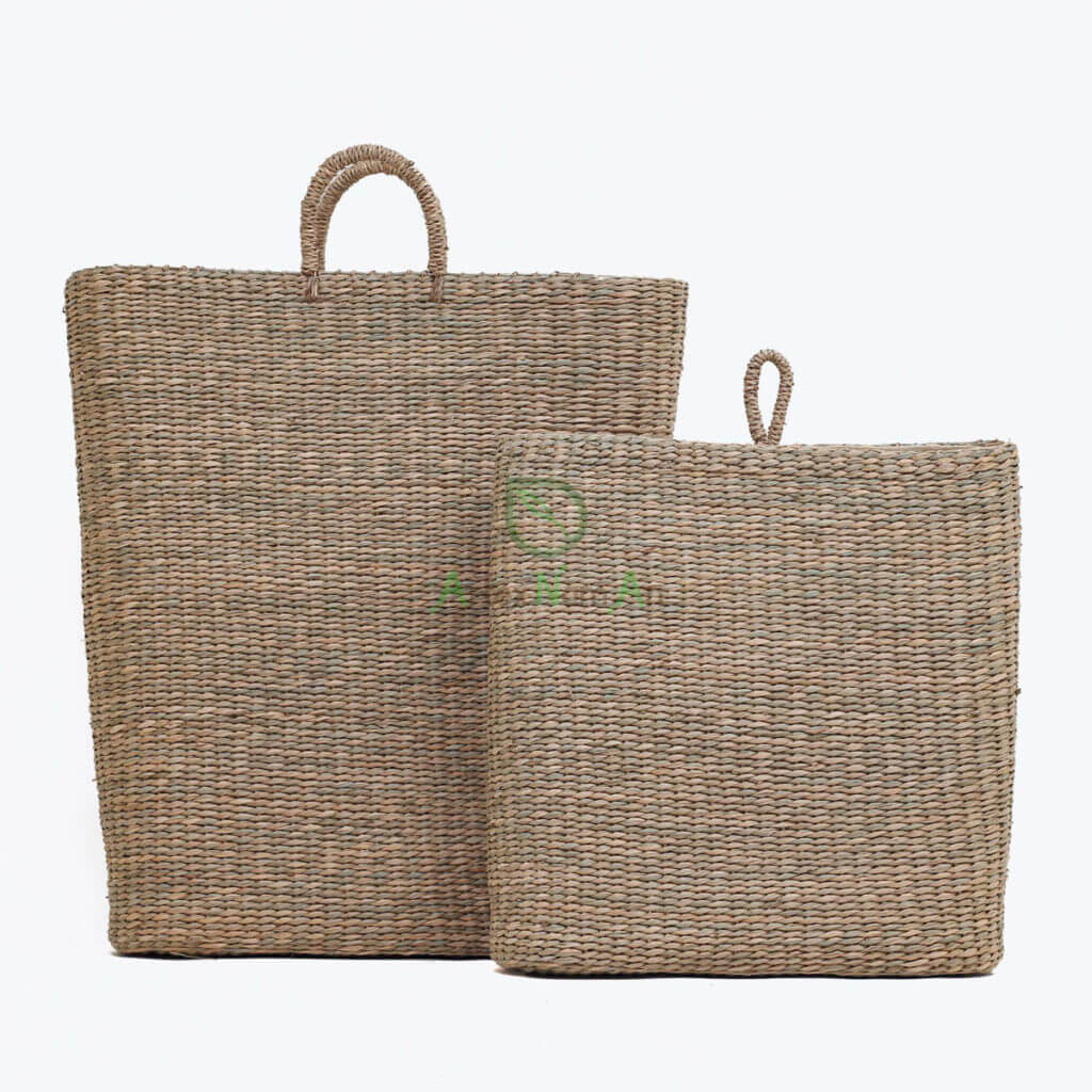 Handwoven Seagrass Hanging Basket also Storage Basket for Wholesale made in Vietnam SG 06 05 482 01
