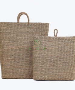Handwoven Seagrass Hanging Basket also Storage Basket for Wholesale made in Vietnam SG 06 05 482 01