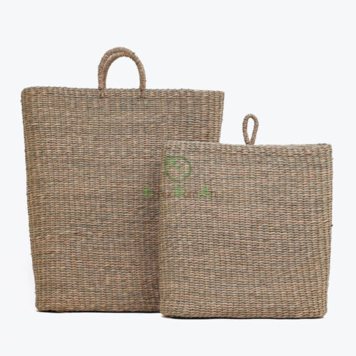 Handwoven Seagrass Hanging Basket also Storage Basket for Wholesale made in Vietnam SG 06 05 482 01