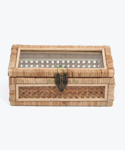 Natural Bamboo Serving Bowl for Fruits & Salads
