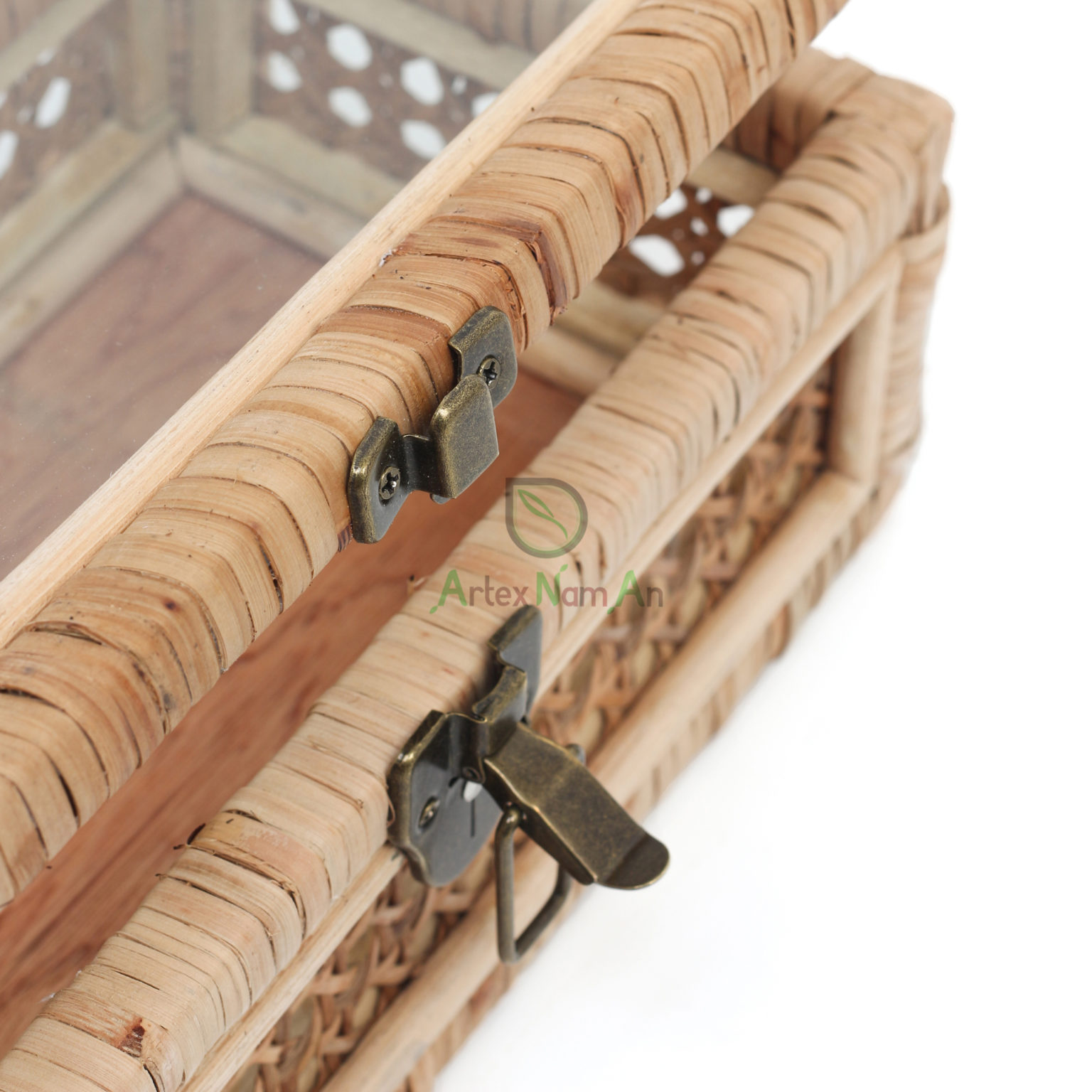 Natural Bamboo Serving Bowl for Fruits & Salads