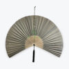 Bamboo fan wall art hanging decor Japandi vietnam natural materials homeware manufacturer wholesaler