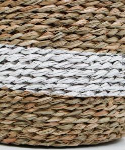 Set 3 Natural Woven Seagrass Indoor Planter For Home Decor