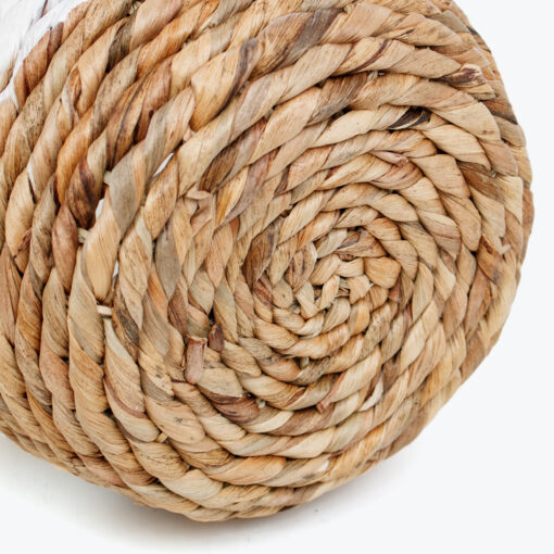 Natural woven water hyacinth twists indoor planters pots Vietnam manufacturer & wholesaler