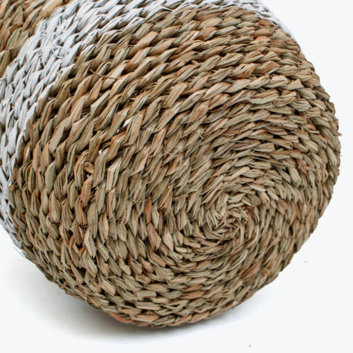 Natural woven seagrass indoor planter for home decor from Vietnam manufacturer and wholesaler