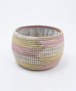Mini Woven Seagrass Indoor Plant Pot