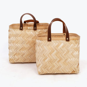 Bamboo Shopping Basket Eco-friendly Handbags