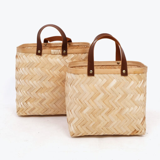 Bamboo Shopping Basket Eco-friendly Handbags