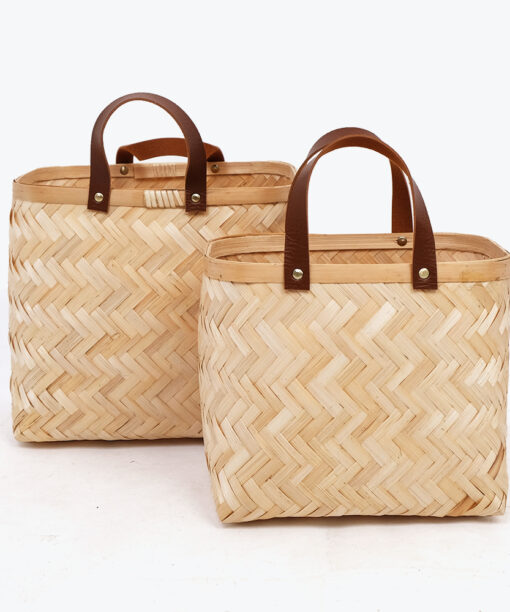 Bamboo Shopping Basket Eco-friendly Handbags
