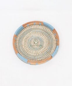 Natural Round Seagrass And Rattan Decorative Trays Home Decor R 09 02 001 01