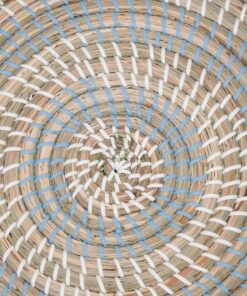 Natural Round Seagrass And Rattan Decorative Trays Home Decor R 09 02 001 01