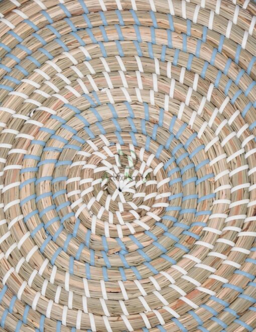 Natural Round Seagrass And Rattan Decorative Trays Home Decor R 09 02 001 01