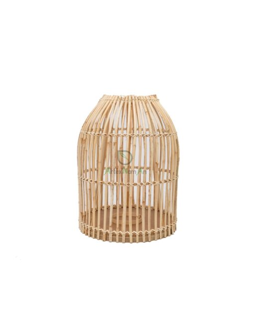 Neutral Woven Handmade Rattan Lamp Shade For Lamps R 21 001 01