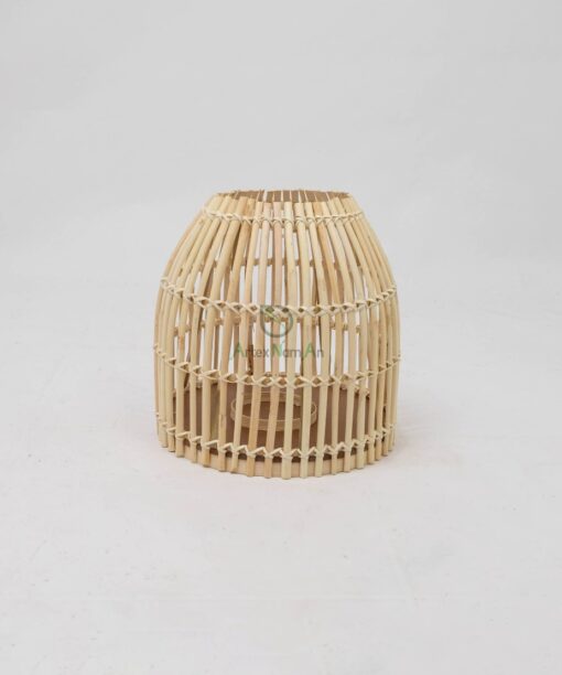 Neutral Woven Handmade Rattan Lamp Shade For Lamps R 21 001 01