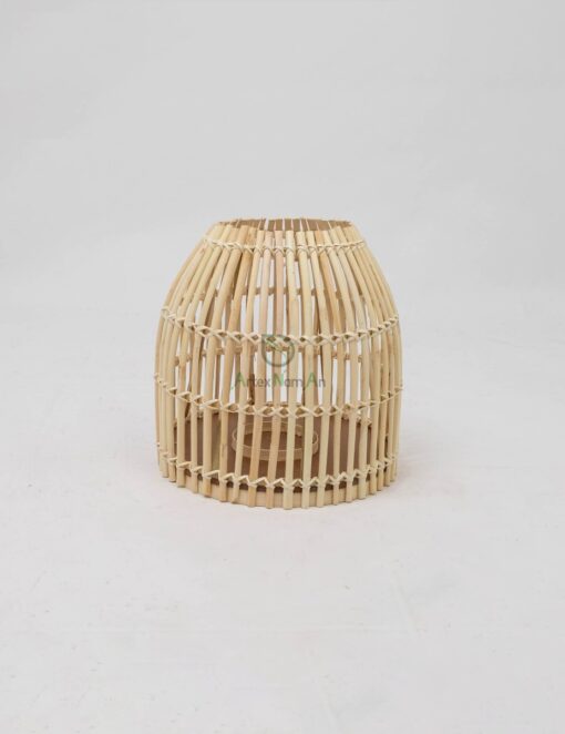 Neutral Woven Handmade Rattan Lamp Shade For Lamps R 21 001 01