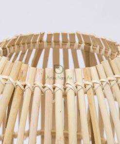Neutral Woven Handmade Rattan Lamp Shade For Lamps R 21 001 01