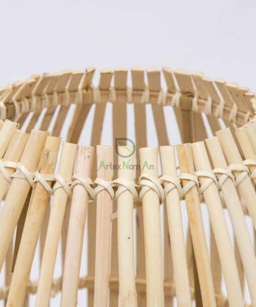 Neutral Woven Handmade Rattan Lamp Shade For Lamps R 21 001 01