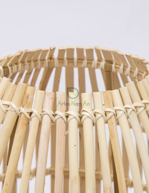 Neutral Woven Handmade Rattan Lamp Shade For Lamps R 21 001 01