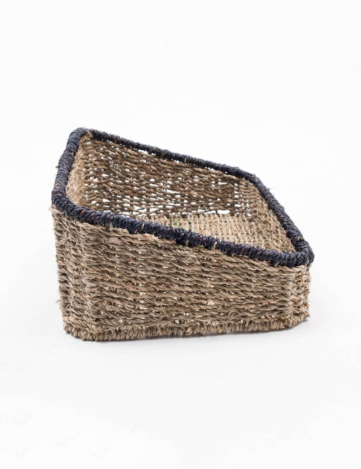Open-front Rectangular Seagrass Storage Baskets Wholesale SG 06 03 006 01