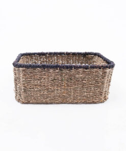 Open-front Rectangular Seagrass Storage Baskets Wholesale SG 06 03 006 01