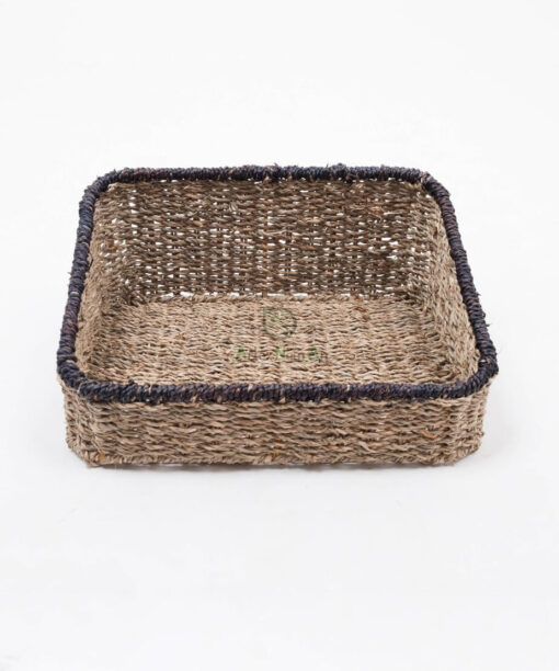 Open-front Rectangular Seagrass Storage Baskets Wholesale SG 06 03 006 01