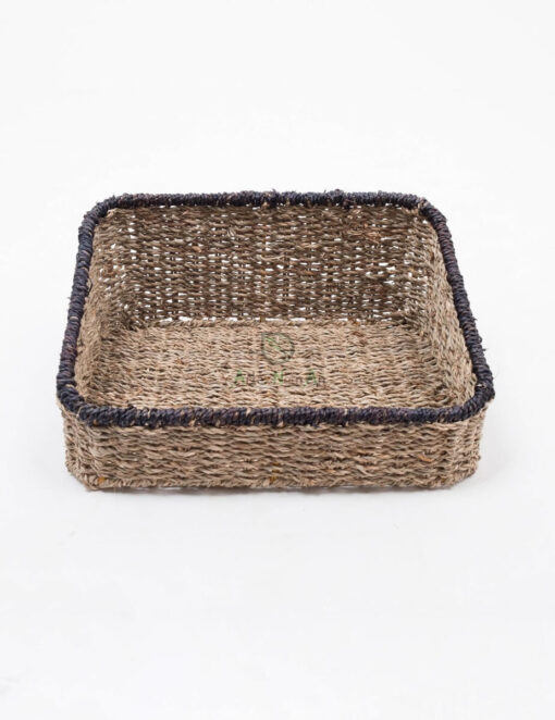 Open-front Rectangular Seagrass Storage Baskets Wholesale SG 06 03 006 01