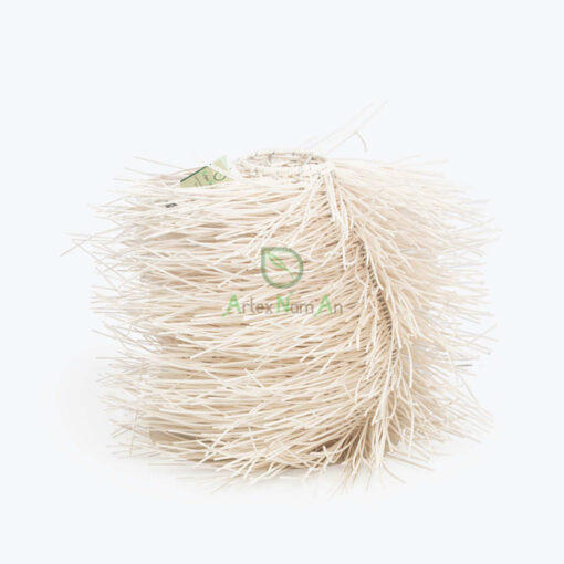 Natural White Rattan Porcupine Quill Hanging Lamp Also Woven Pendant Light For Home Decor