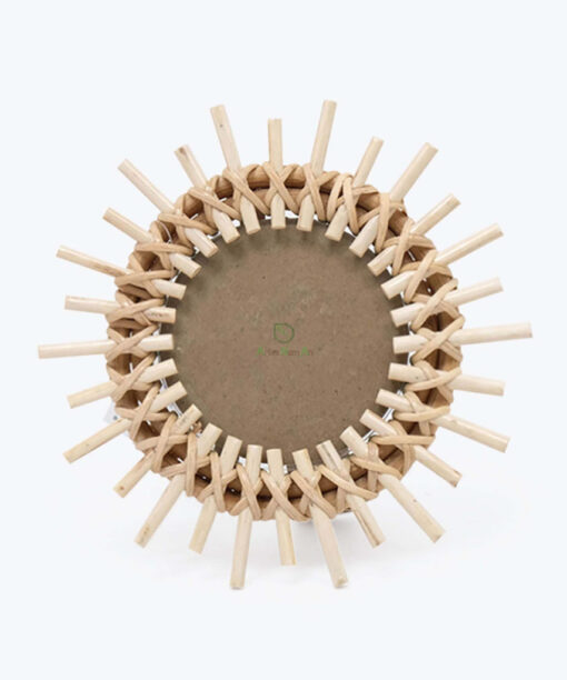 Eco friendly Sun Rattan Mirror/Mirrors decor wall/decorative mirror from Vietnam