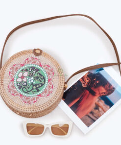 Natural Rattan Vintage Bag Bali Straw Bag Material Wholesale
